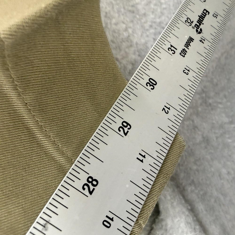 Vintage 60s US Military Officer Chino Pants Trousers Vietnam 32x30 Khaki Shade 1 - Picture 4 of 12